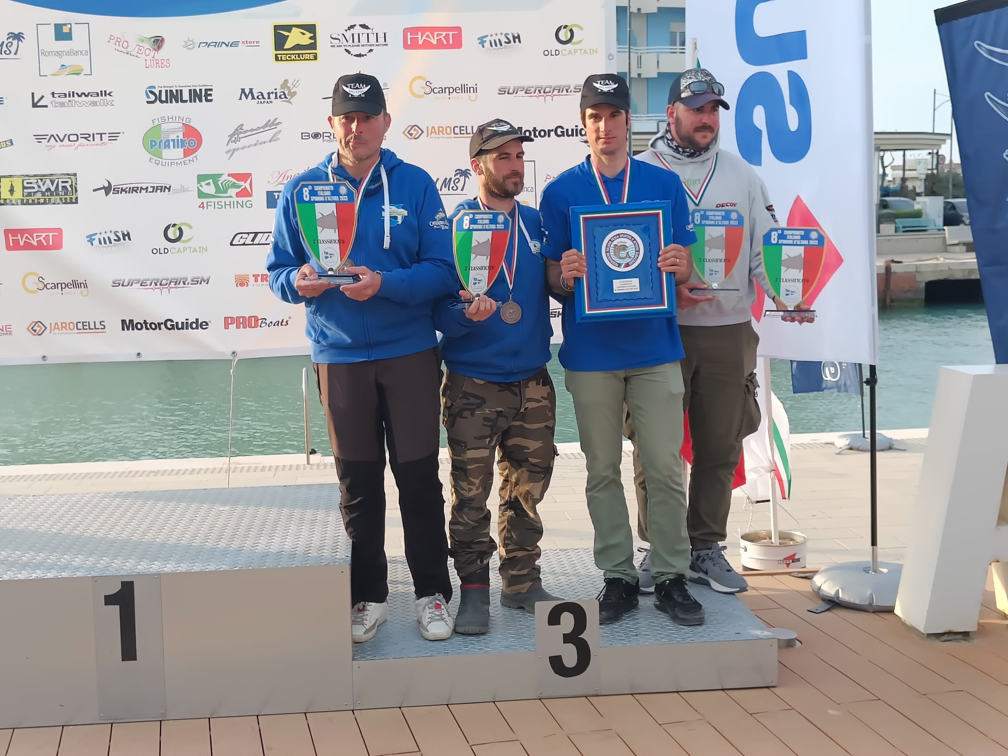 3° equipaggio classificato